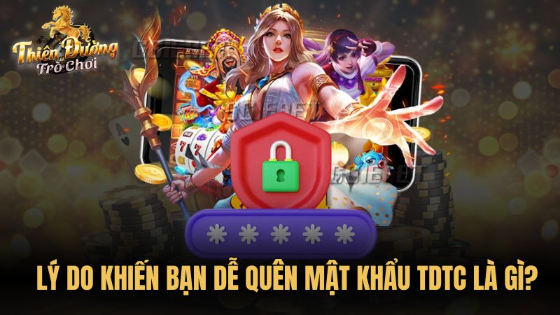 Lý do khiến bạn dễ quên mật khẩu TDTC là gì?