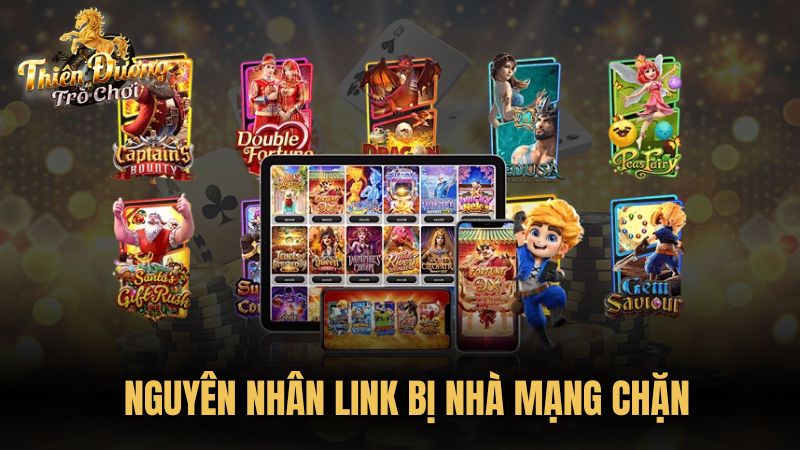 Nguyên nhân link bị nhà mạng chặn