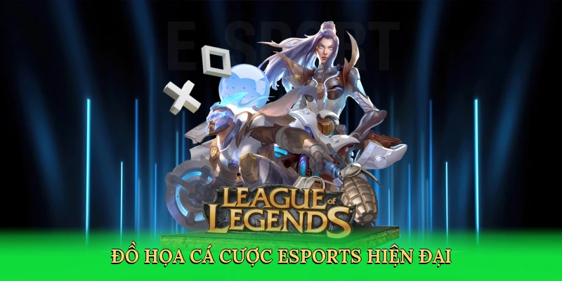 Đồ họa cá cược Esports hiện đại